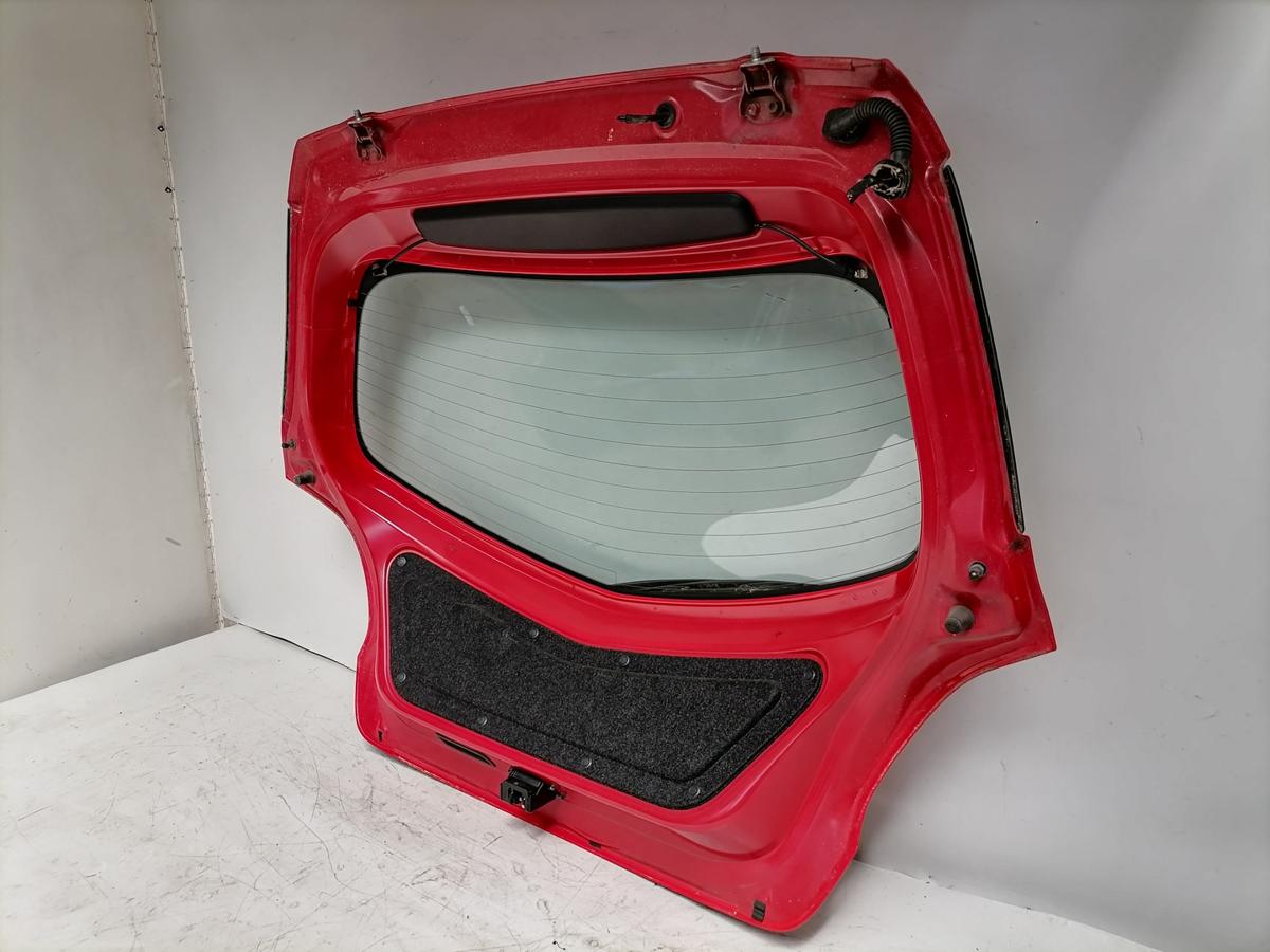 Mazda 2 DE original Heckklappe mit Heckscheibe Rot Bj.2010